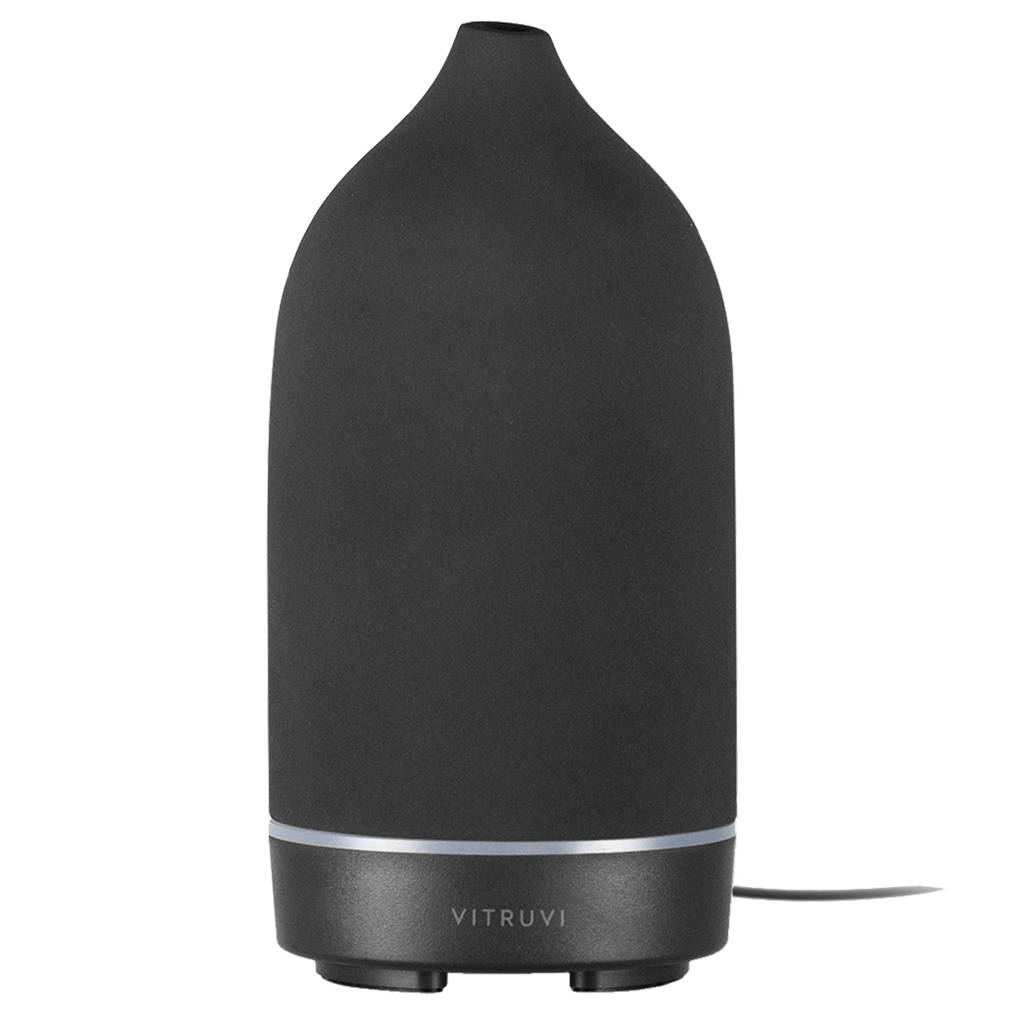 Vitruvi Stone Diffuser Black 3.3 in. x 3.3 in. 7 in. | Sephora (US)
