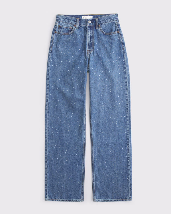 High Rise Loose Jean | Abercrombie & Fitch (US)