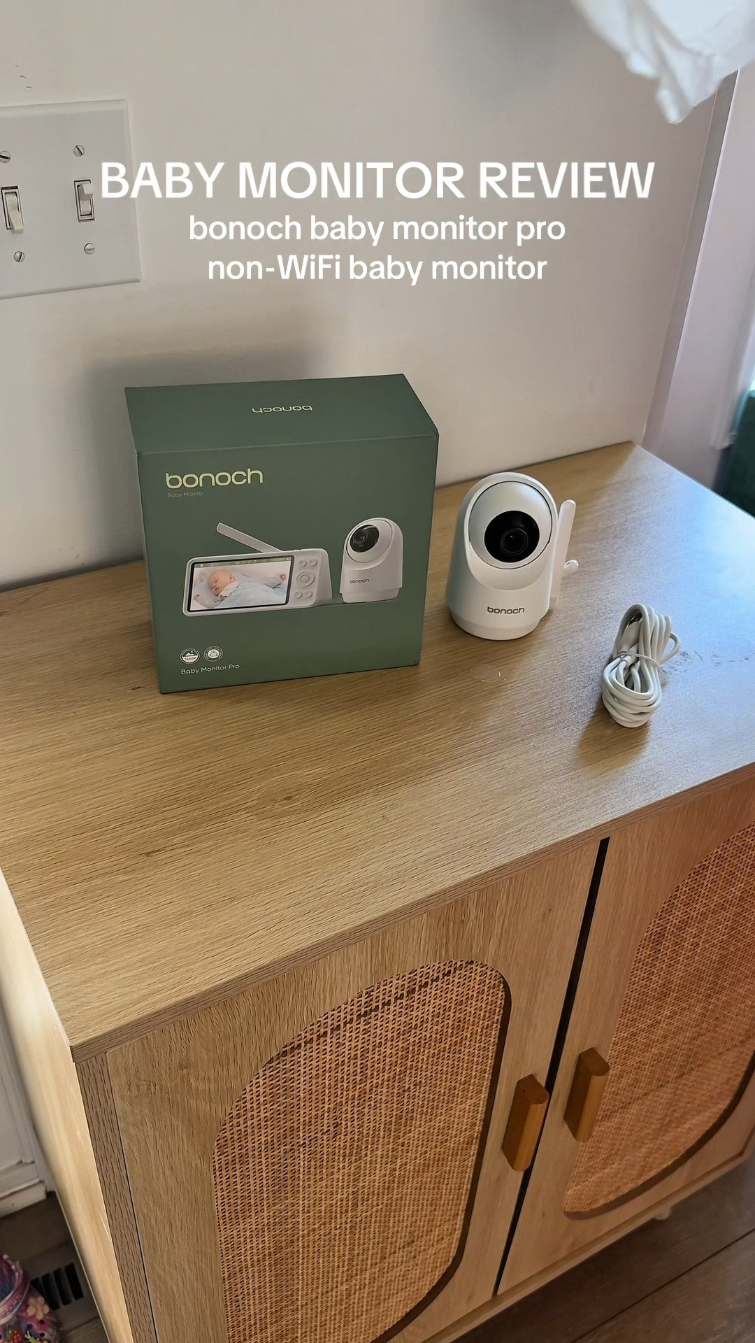 USE CODE: BONOCHPRO10 for 10% off through end of October! I will never buy a WiFi baby monitor... and the safety that comes with this encrypted baby monitor makes me,feel so at ease with using in my home. It has 1600ft radius, 4 smart alerts, 10 days of battery life, ability to add a second camera/dual monitoring and so much more. I feel so safe knowing this baby monitor is secure and alerts me if something is wrong with one of my kiddos or their environment.
Bonoch baby, you know what you're doing! #babymonitor #babymonitorreview #bonochbabymonitor
#2camerababymonitor #nonwifimonitor #babyessentials #nurseryessentials #registryessentials #newbornmusthave #newbornessentials #babymusthave 

#LTKKids #LTKBump #LTKBaby