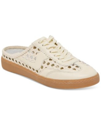 Dolce Vita Women's Notice Slide Mule Sneakers - Ivory Multi Suede | Macy's