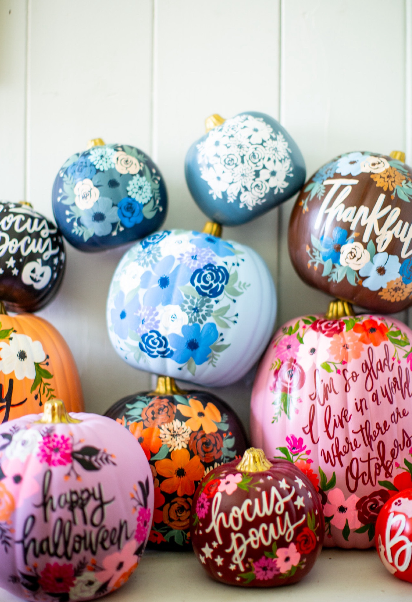 Custom Pumpkins 🫶🏻🎃

#LTKSeasonal #LTKHome #LTKHalloween