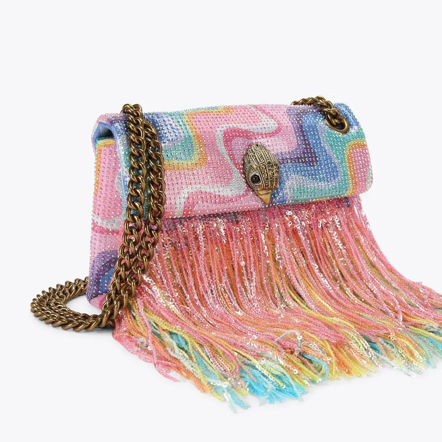 Kurt Geiger Londonmini kensington fringe bag$248 | Kurt Geiger US