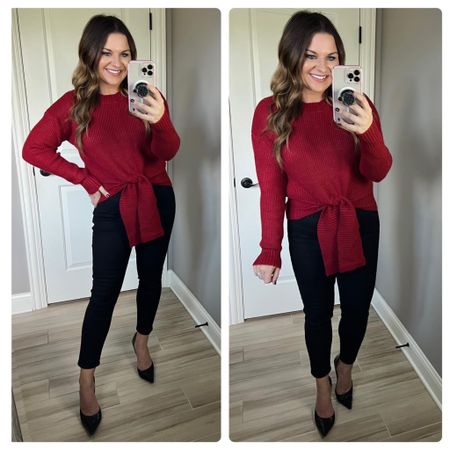 Date Night | Red sweater | Amazon | Amazon Sweater | Holiday Look | Holiday Outfit | Christmas Outfit 

#LTKunder50 #LTKstyletip #LTKHoliday