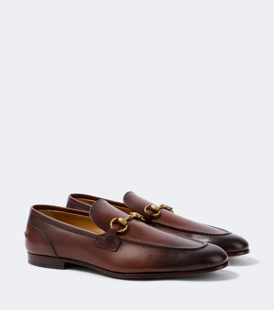 Gucci Gucci Jordaan leather loafers | Mytheresa (US/CA)
