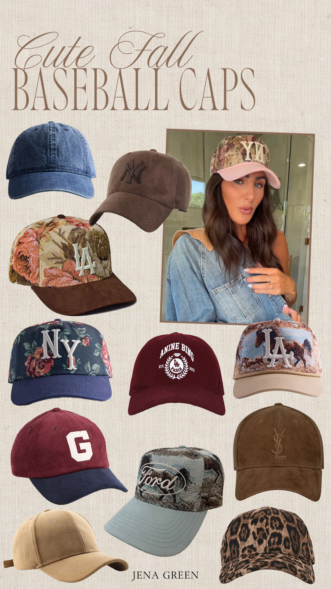 Cute Fall Baseball Caps | Fall Caps | Cute Baseball Caps 

 #LTKootd #LTKSeasonal