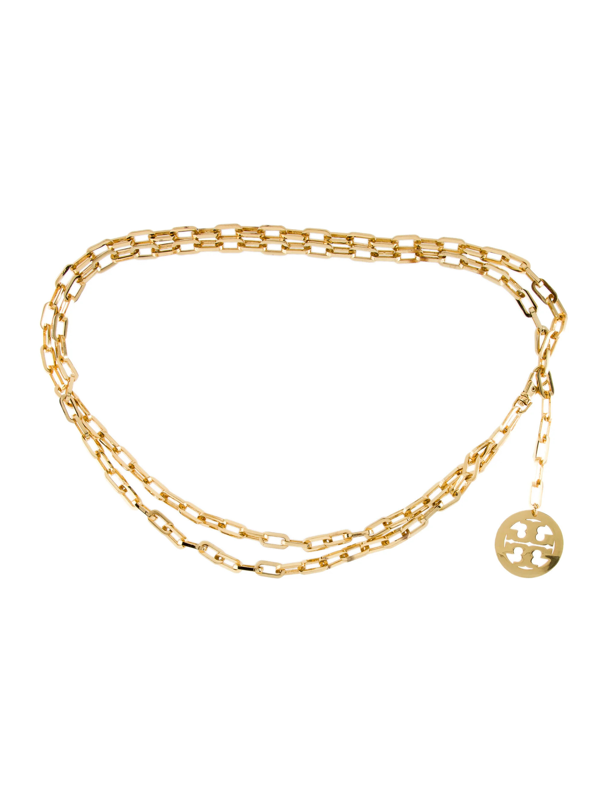 Skinny Metal Chain-Link Belt | The RealReal