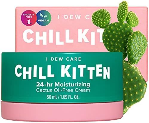 I DEW CARE Chill Kitten I 24-hr Moisturizing Cactus Oil-free Face Moisturizer Cream I Facial Aloe... | Amazon (US)