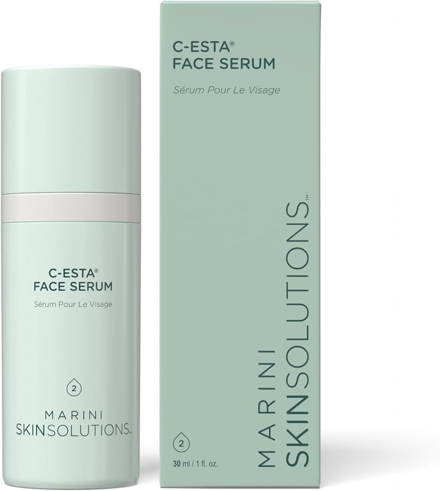 Marini SkinSolutions C-ESTA Face Serum - Lifts, Firms & Protects with Vitamin C, DMAE & Hyaluroni... | Amazon (US)