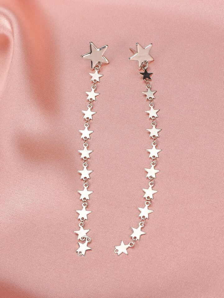 Star Tassel Drop Earrings | SHEIN