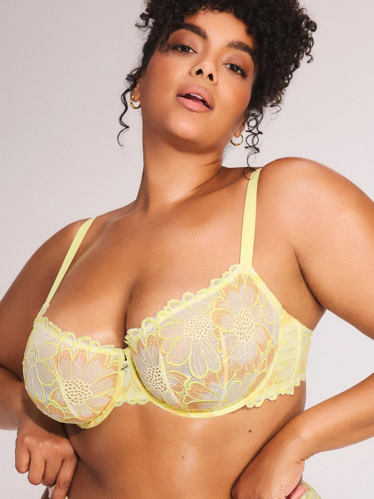 Daisy Riot Lace Unlined Balconette Bra | Savage x Fenty - North America