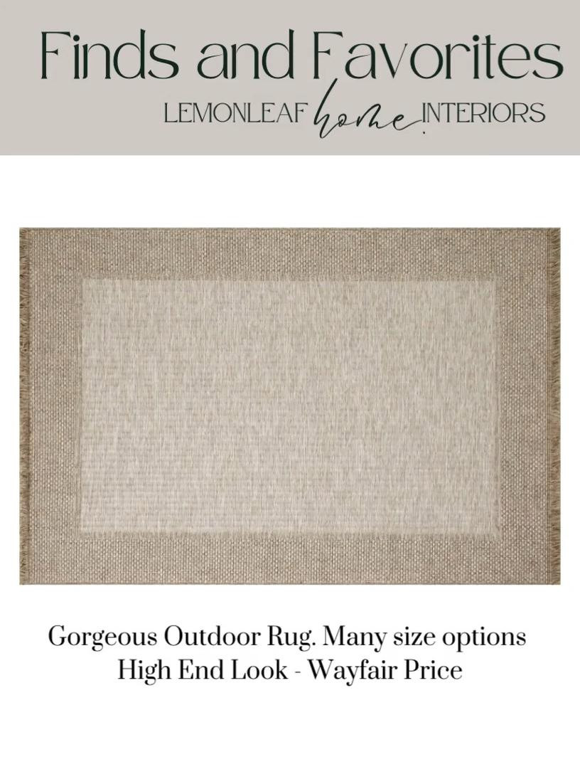 Gorgeous outdoor rug now on sale at Wayfair. 


#LTKHome #LTKSeasonal #LTKSaleAlert