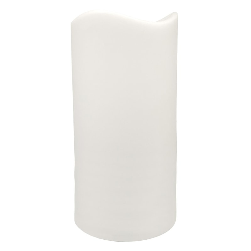 Ivory Pillar Candle, 5x10 | At Home