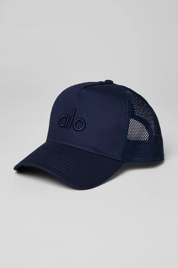District Trucker Hat$74$74| (1424)Review SummaryCore4 ColorsBoneGravelBlackWhite/WhiteLimited: Na... | Alo Yoga (US)