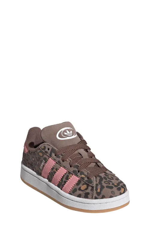 adidas Kids' Campus 00s Sneaker in Earth Strata/white/glow Pink at Nordstrom, Size 11.5 | Nordstrom