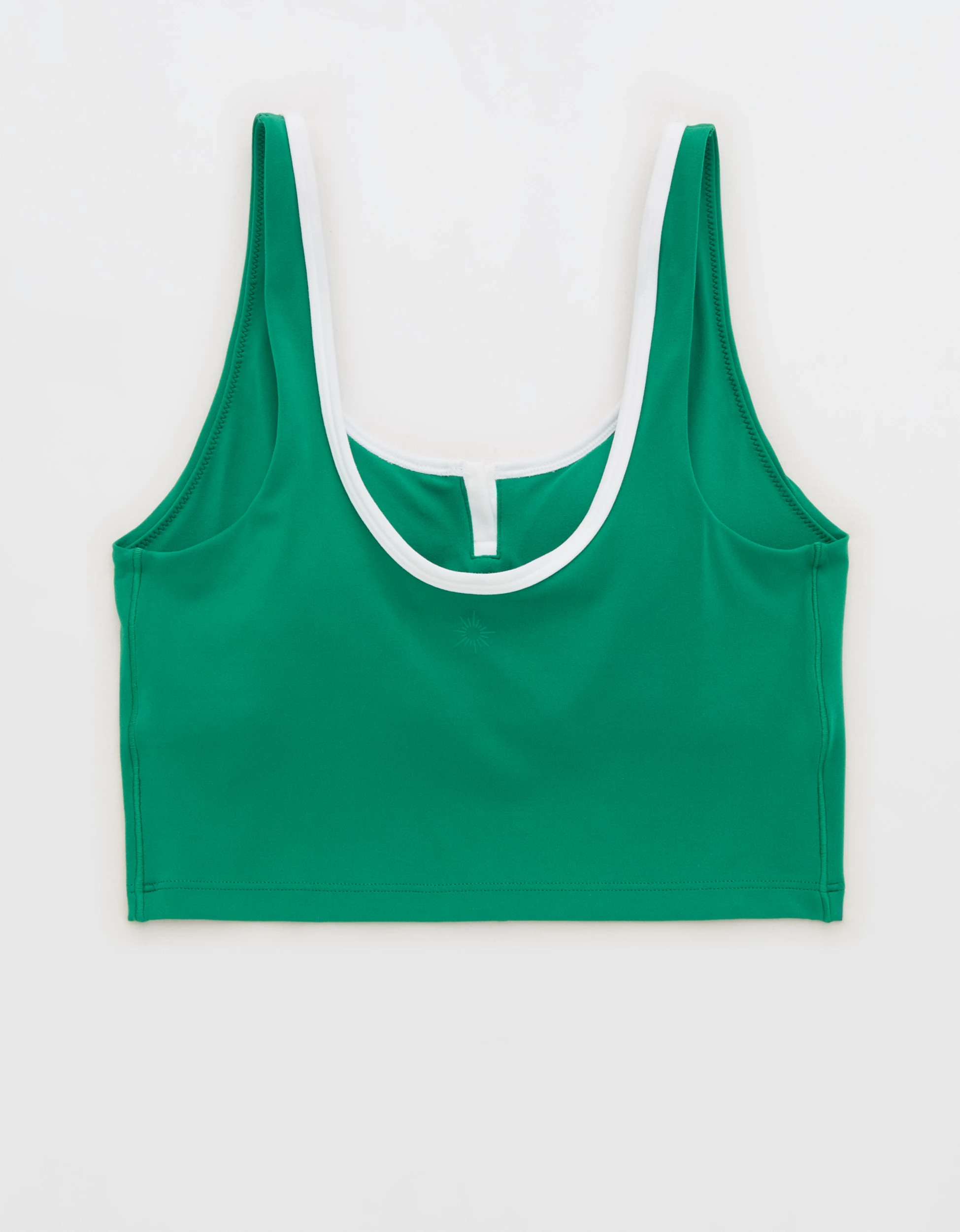 OFFLINE By Aerie Real Me Tipped Low Key Longline Sports Bra | Aerie