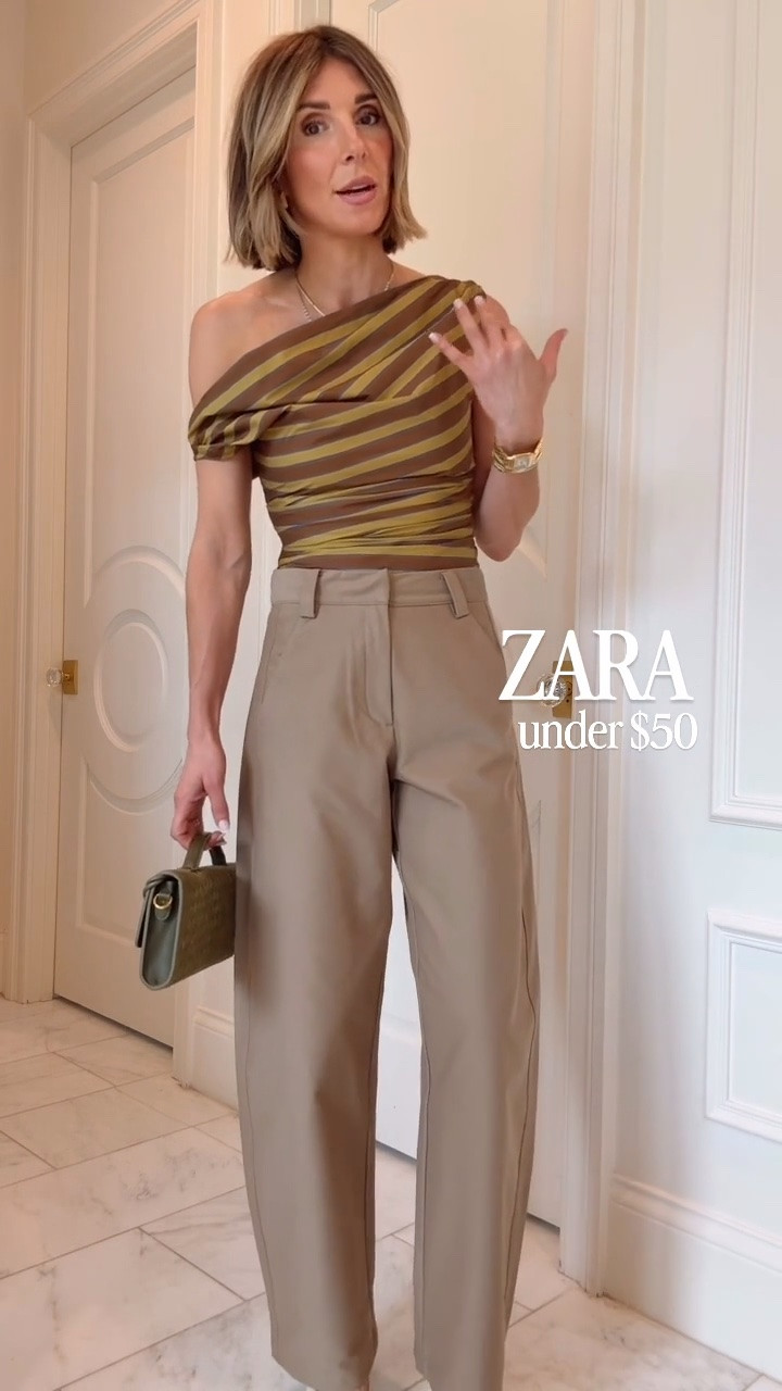 These incredible trousers are under $50 at Zara!

#LTKootd #LTKSeasonal #LTKOver40