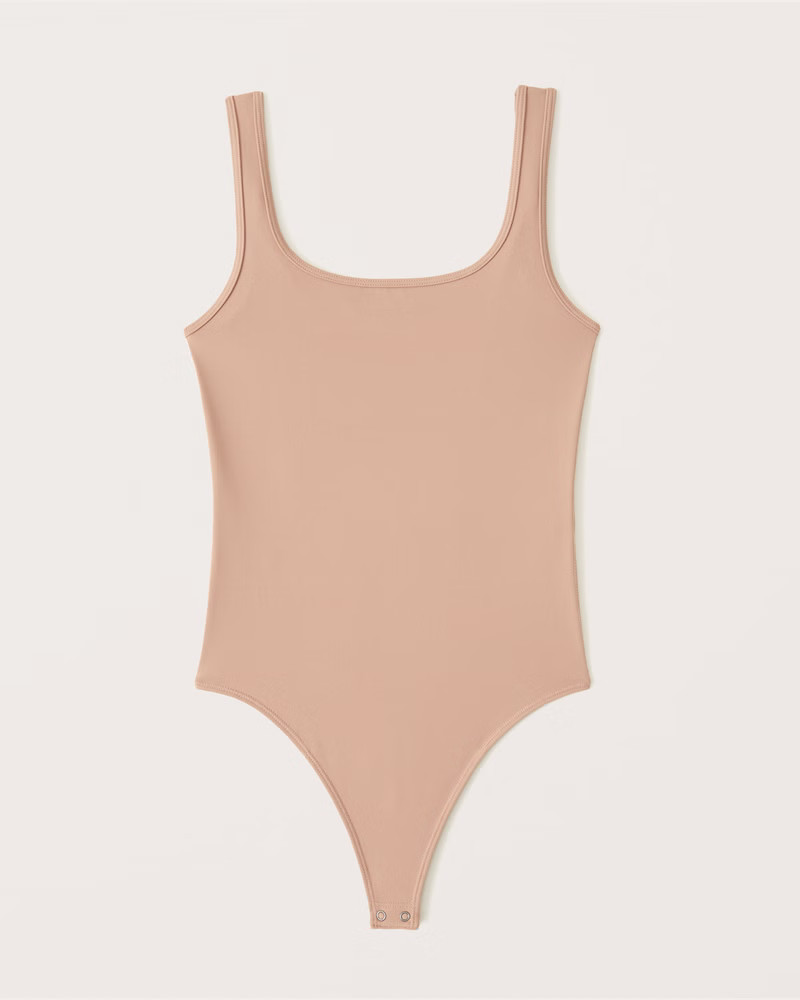 Seamless Fabric Tank Bodysuit | Abercrombie & Fitch (US)
