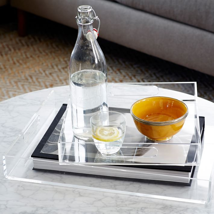 Clear Acrylic Trays | West Elm (US)