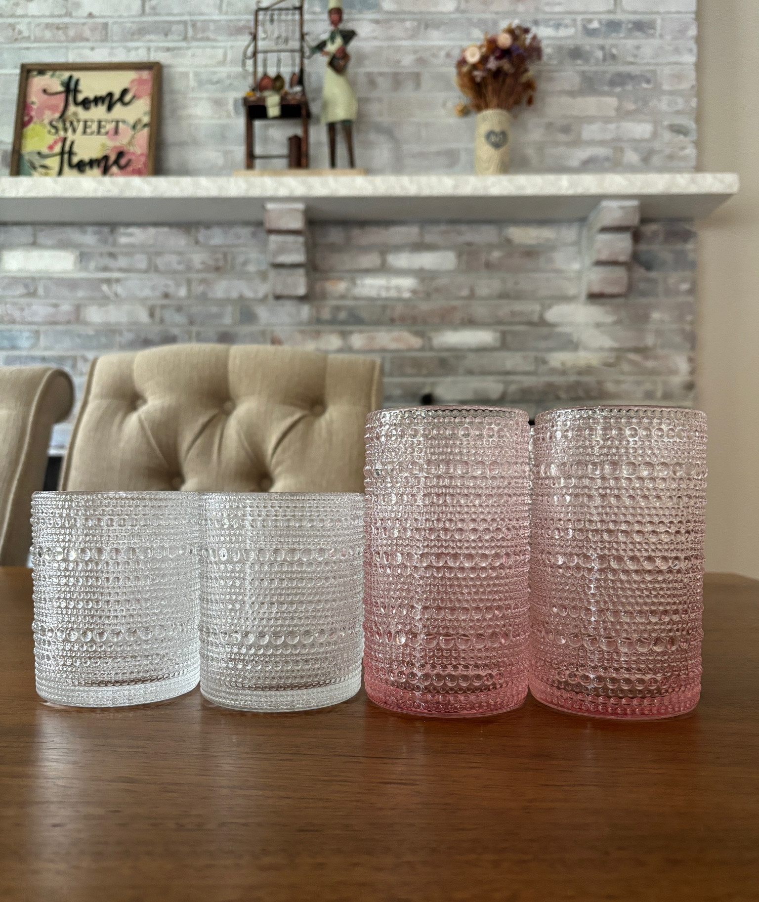 This glassware!! 😍 Grabbed in 10oz & 15oz from Homegoods... similar ones linked!

#LTKhome #LTKGiftGuide #LTKfindsunder50