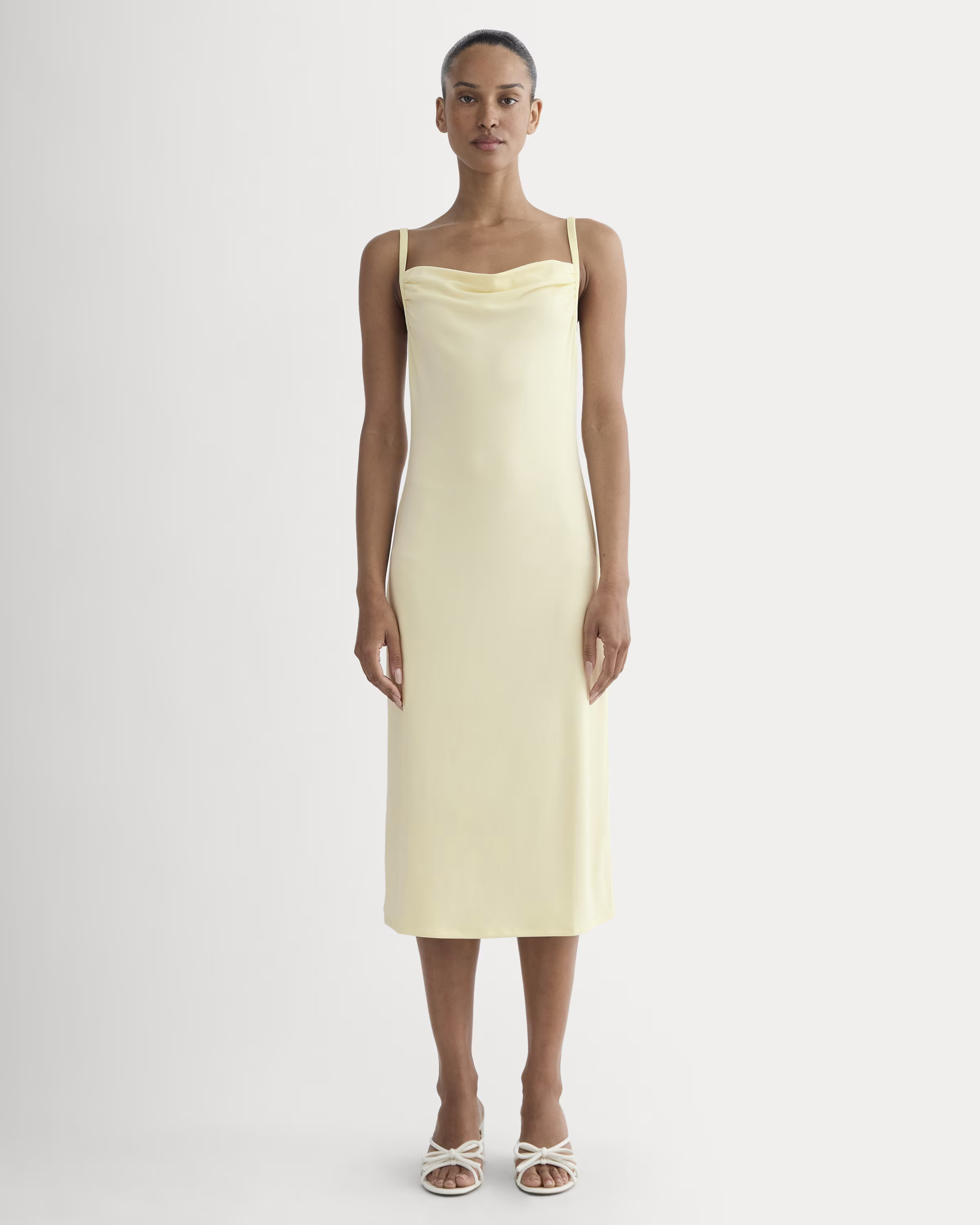 The Tank Midi Dress in Butterknit | Everlane