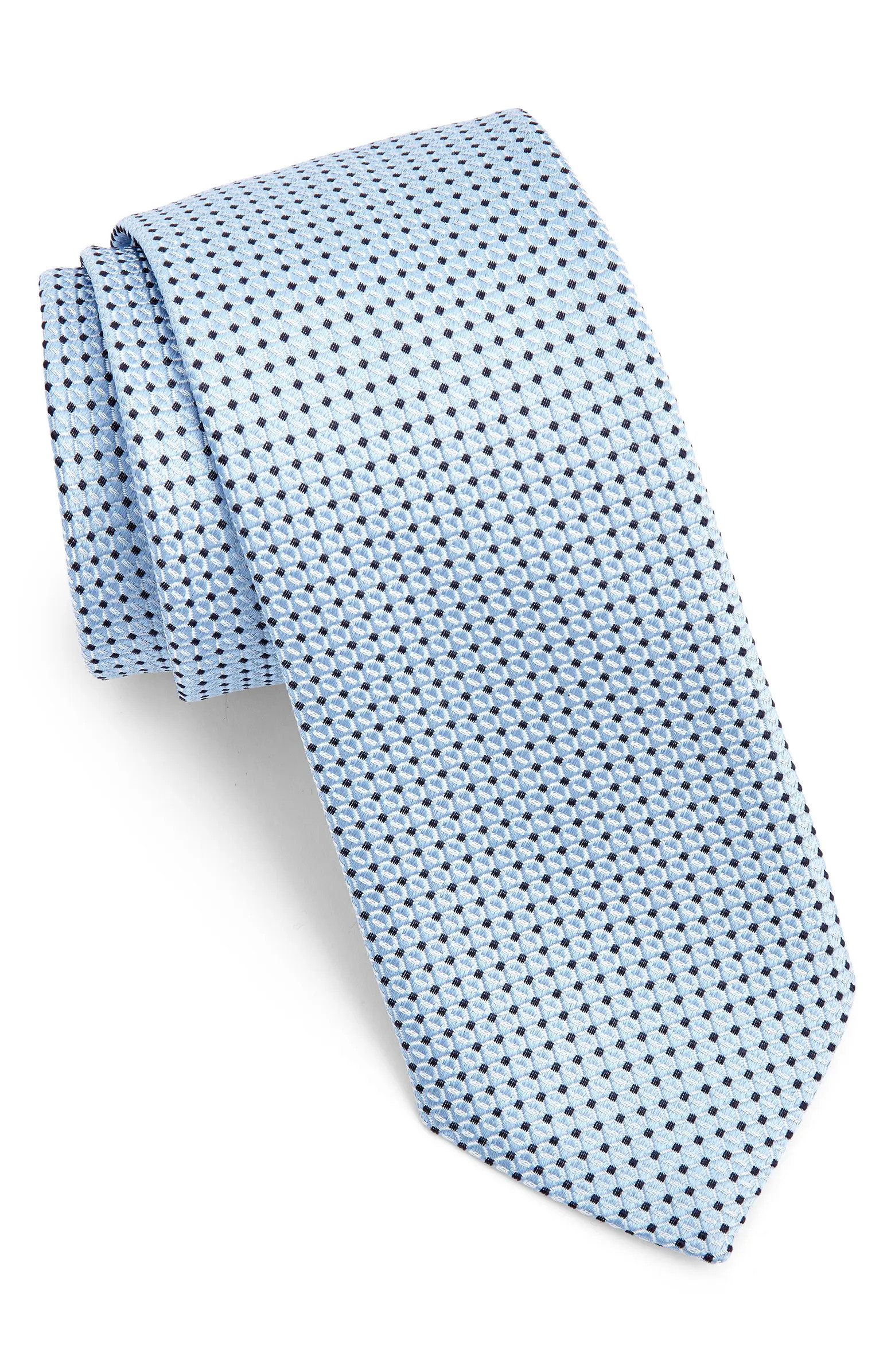 BOSS Micropattern Silk Blend Tie | Nordstrom | Nordstrom