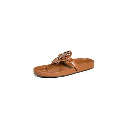 Tory Burch Womens Miller Cloud Sandals - Bourbon Miele/Tan | Walmart (US)