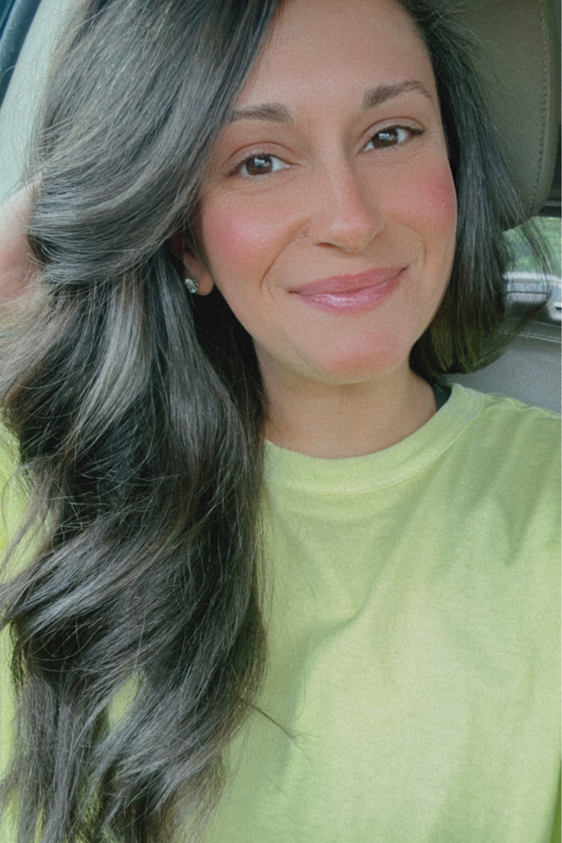 Old Navy Oversized tee -stick to true size
Curling iron for long hair
Sneakers- true to size
Leggings L

#LTKfindsunder50 #LTKbeauty #LTKmidsize