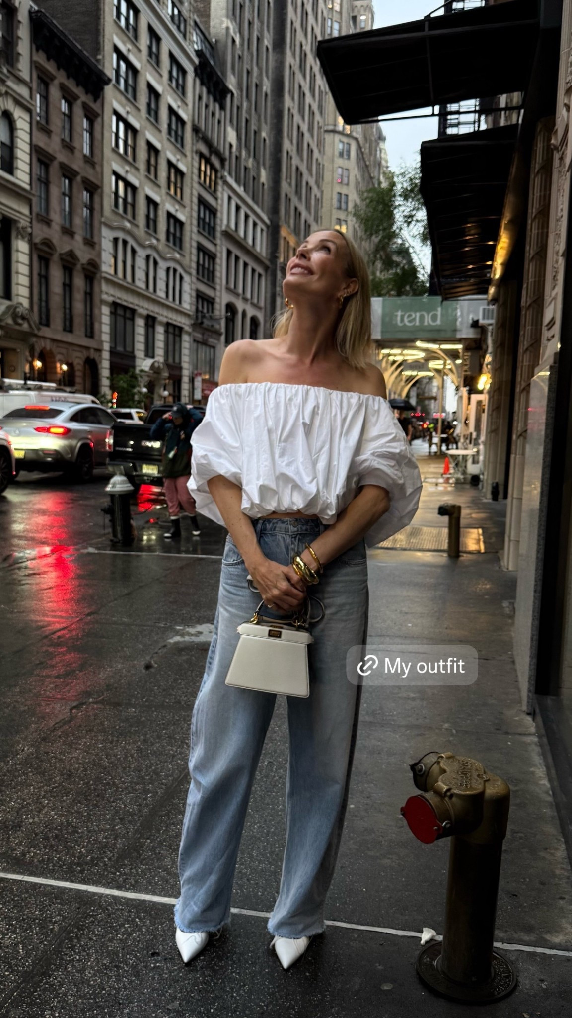 🫧💭🤍 felt like I ran a marathon … this top is pure joy even in the rain 

#LTKStyleTip #LTKOver40 #LTKSeasonal