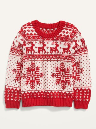 Cozy Pullover Sweater for Toddler Girls | Old Navy (US)
