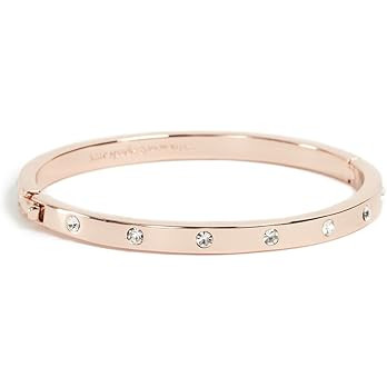 kate spade new york Set in Stone Metal Hinged Bangle | Amazon (US)
