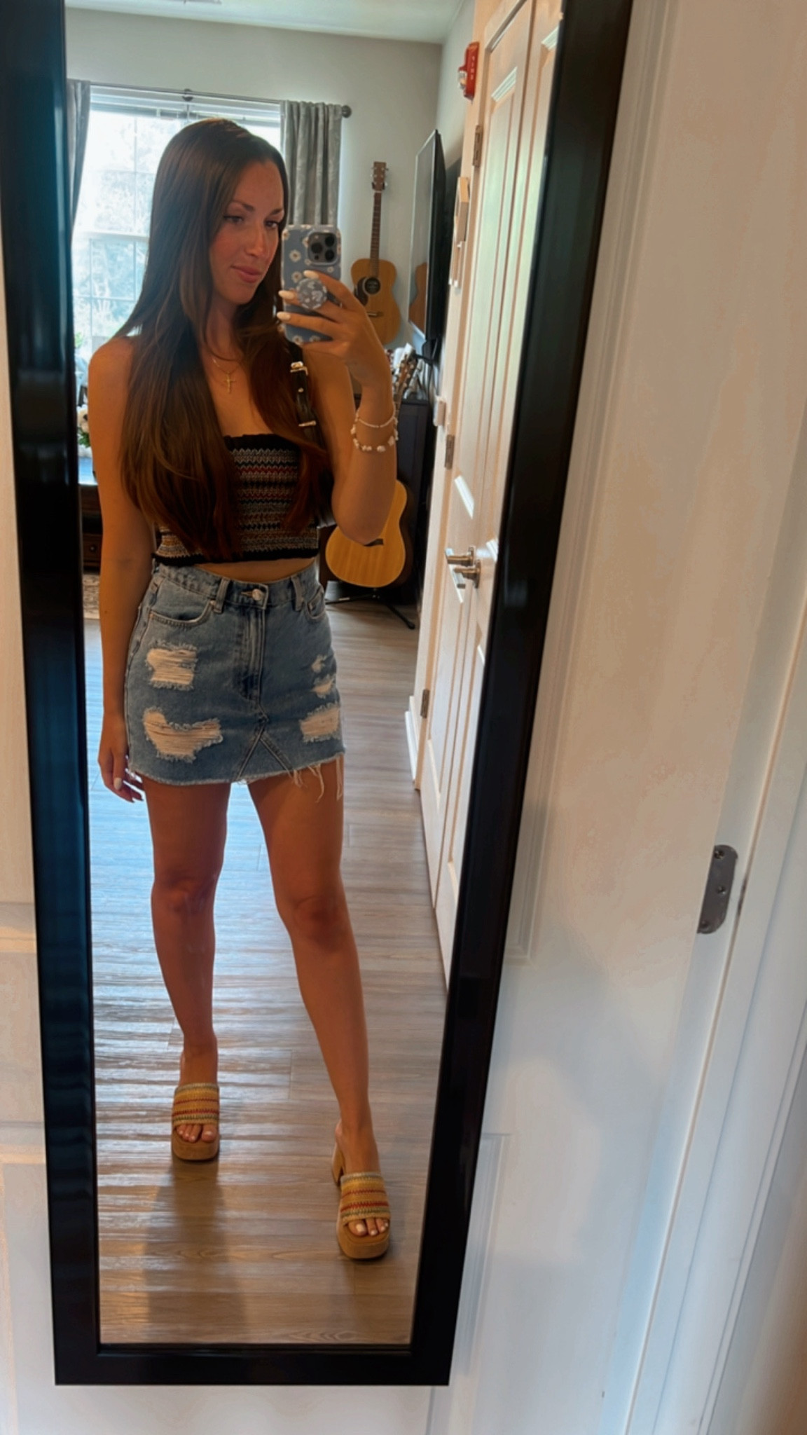 Unfortunately the tube top is sold out but I linked similar ones from SHEIN 🩷 obessed w/ these steve madden  platforms 😍 

#LTKShoeCrush #LTKSummerSales #LTKFindsUnder100