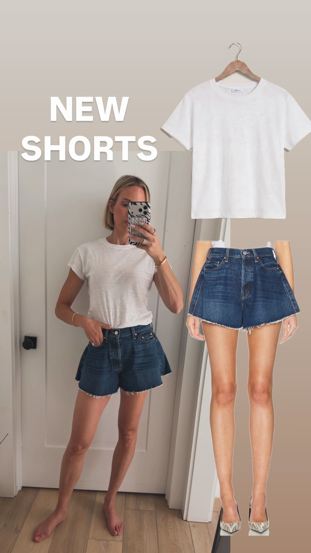 Wearing my usual size in the shorts. wearing a small in the tee￼

#LTKootd #LTKSeasonal #LTKTall