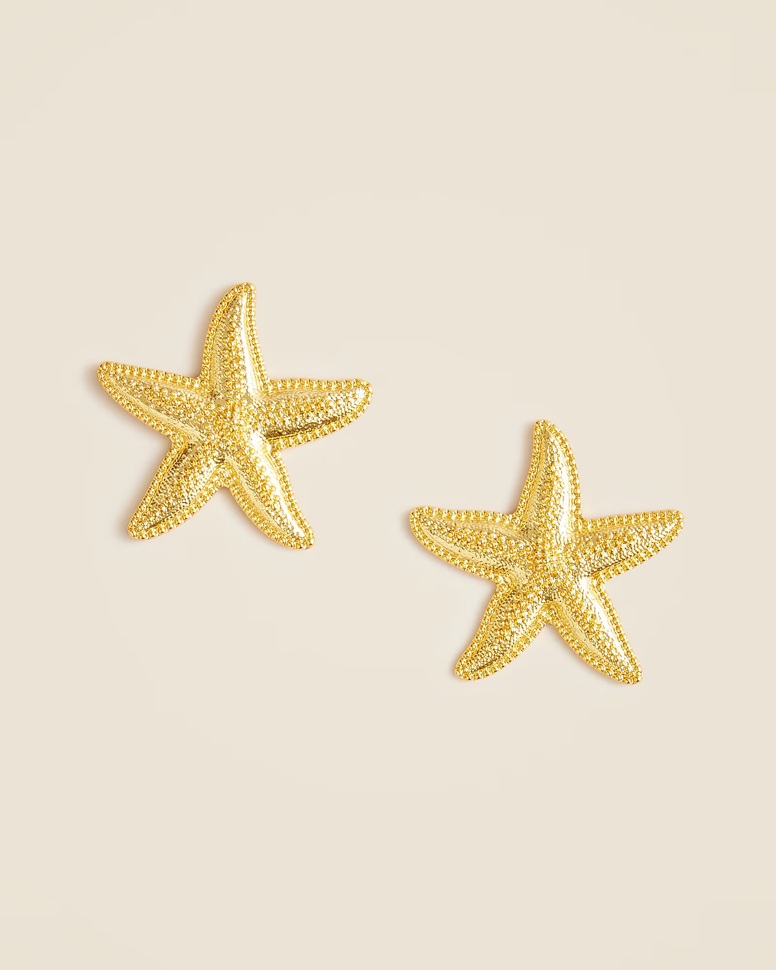 Oversized starfish stud earrings | J. Crew US