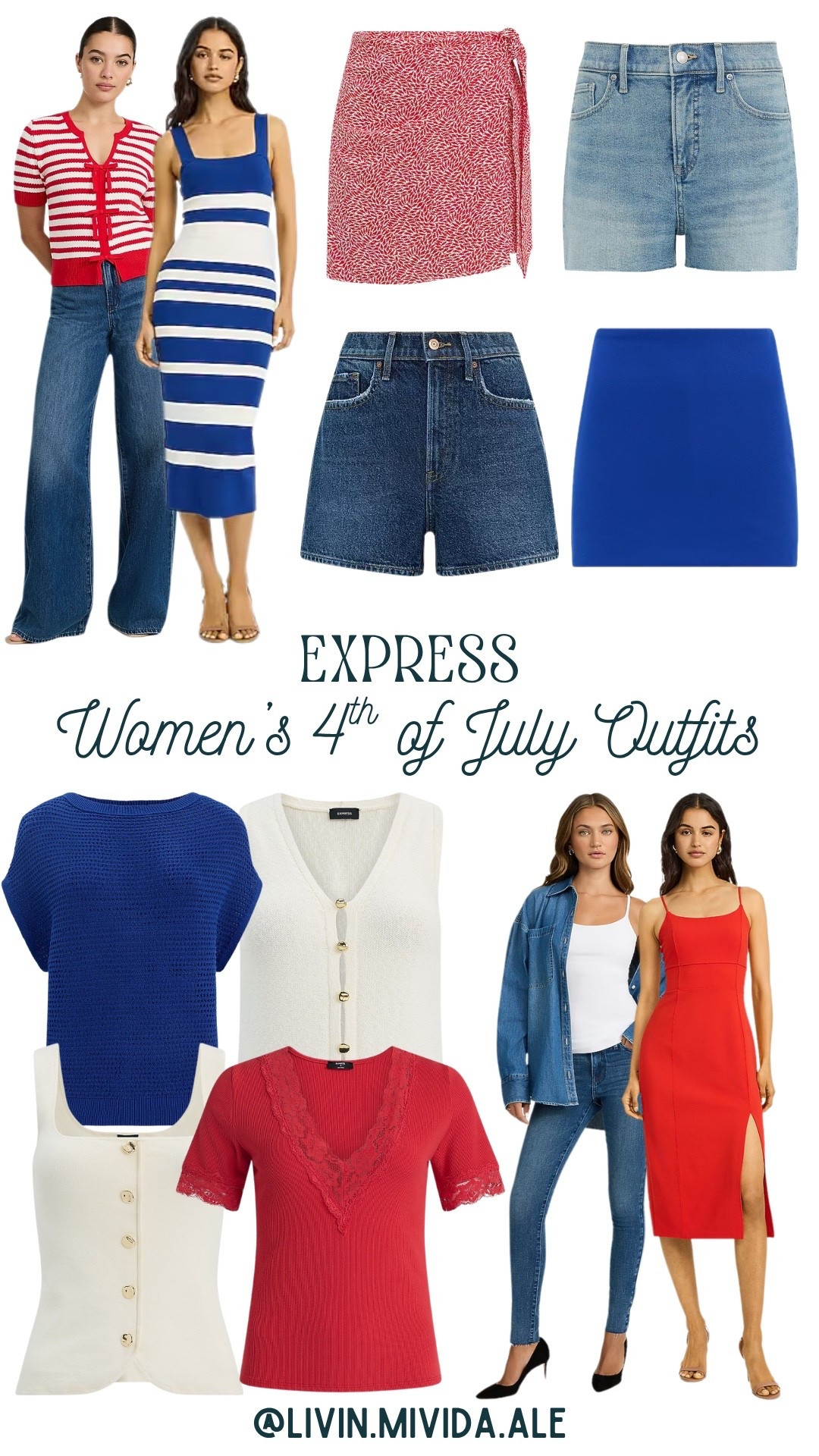 Women’s 4th of July outfits 🌸

#express #4thofjuly #seasonaloutfits #women

#LTKSeasonal #LTKootd #LTKstorytime
