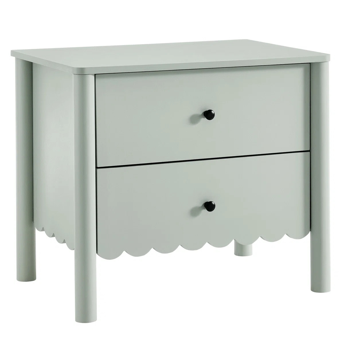 Modway Emmeline Scalloped 2-Drawer Nightstand | Wayfair | Wayfair North America