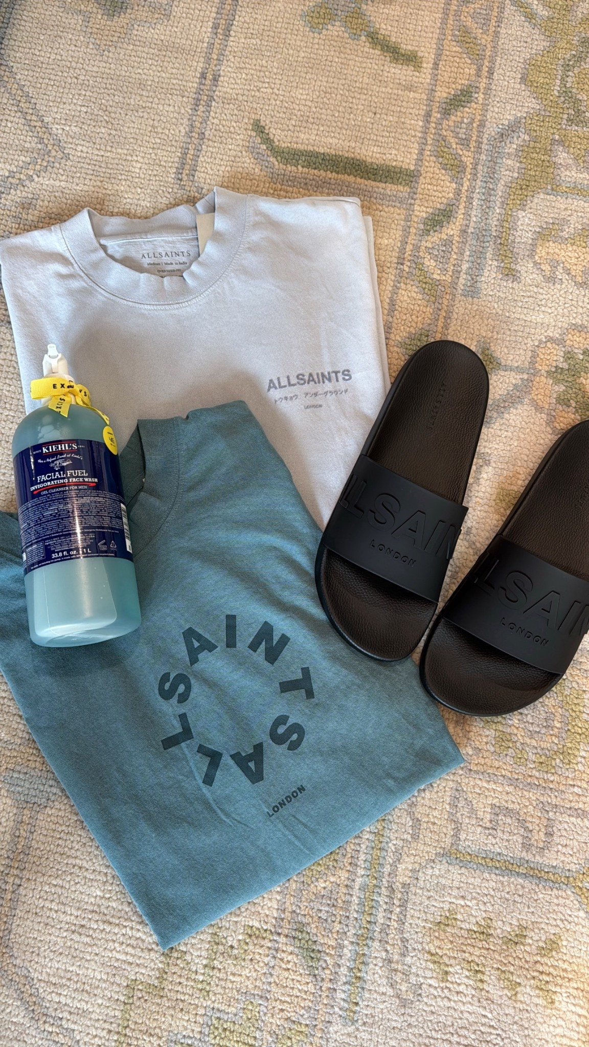 what I got clayton from the nordstrom sale! he loves these all saints shirts because they’re comfortable and fit a bit oversized (he gets size medium). they also have the sweatshirt he loves & wears all the time on sale! I also grabbed him these slides & face wash he loves. 

nsale, on sale, men’s favorites, all saints, men’s shoes, men’s beauty favorites 

#LTKSaleAlert #LTKFindsUnder100 #LTKMens