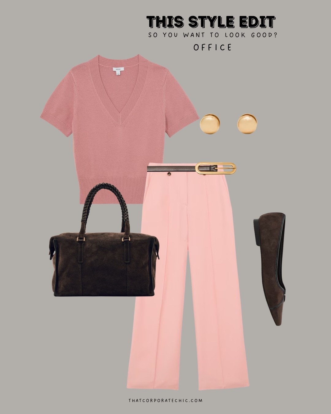 work outfits - monochrome style - shades of pink and brown
Office look
What to wear to the office 

#LTKworkwear #LTKstyletip #LTKsummer