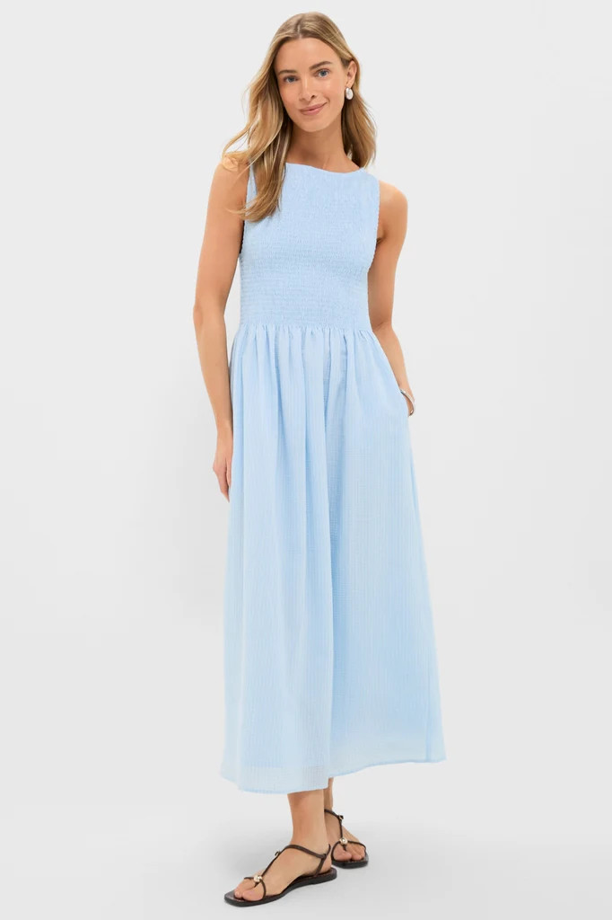 Pale Blue Cosima Nap Dress | Tuckernuck (US)