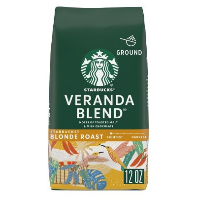 Starbucks Veranda Light Roast Ground Coffee - 12oz | Target