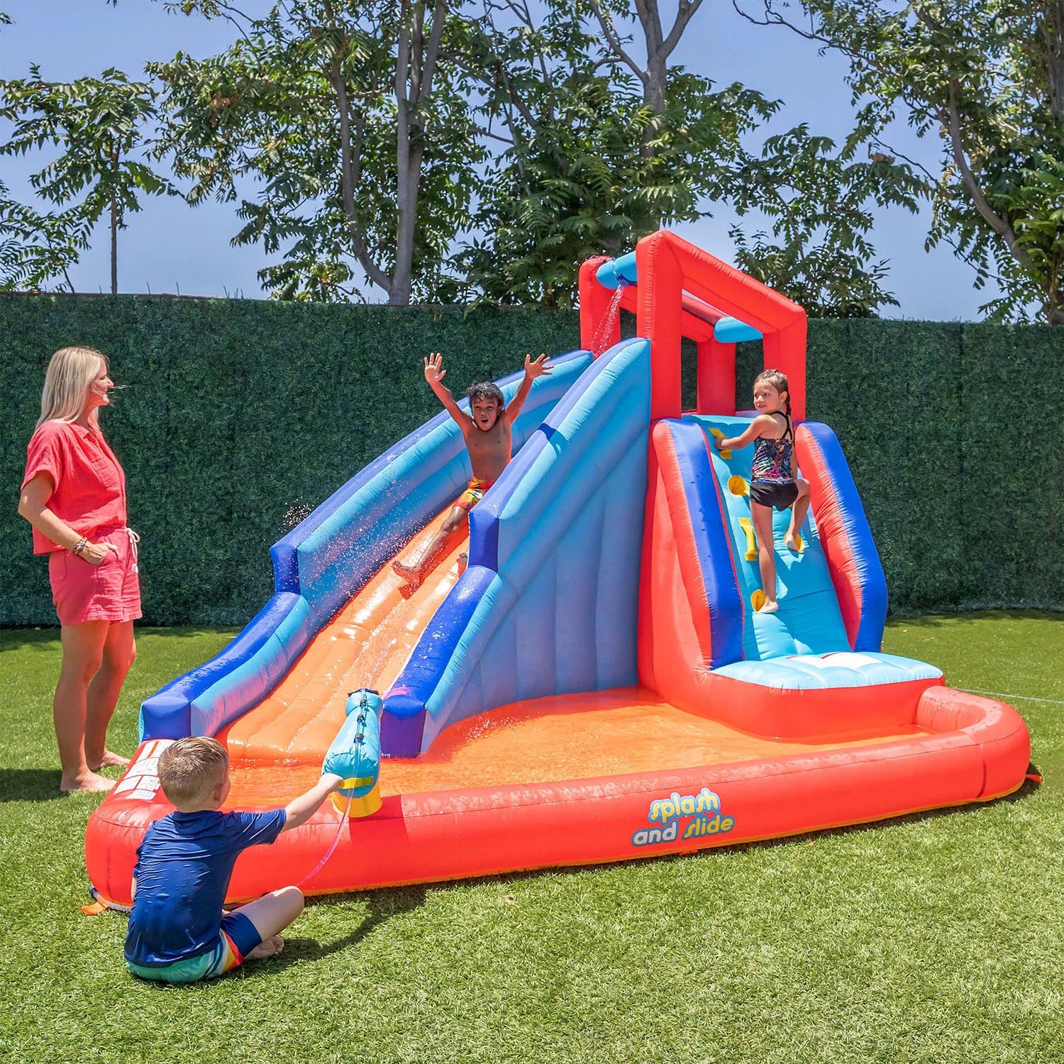 My First Waterslide Inflatable Splash and Slide (Assorted Styles) | Sam's Club