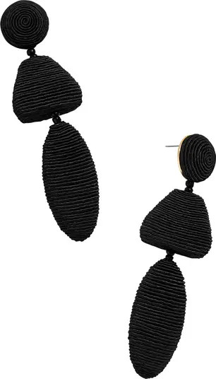 Raquel Thread Wrapped Drop Earrings | Nordstrom