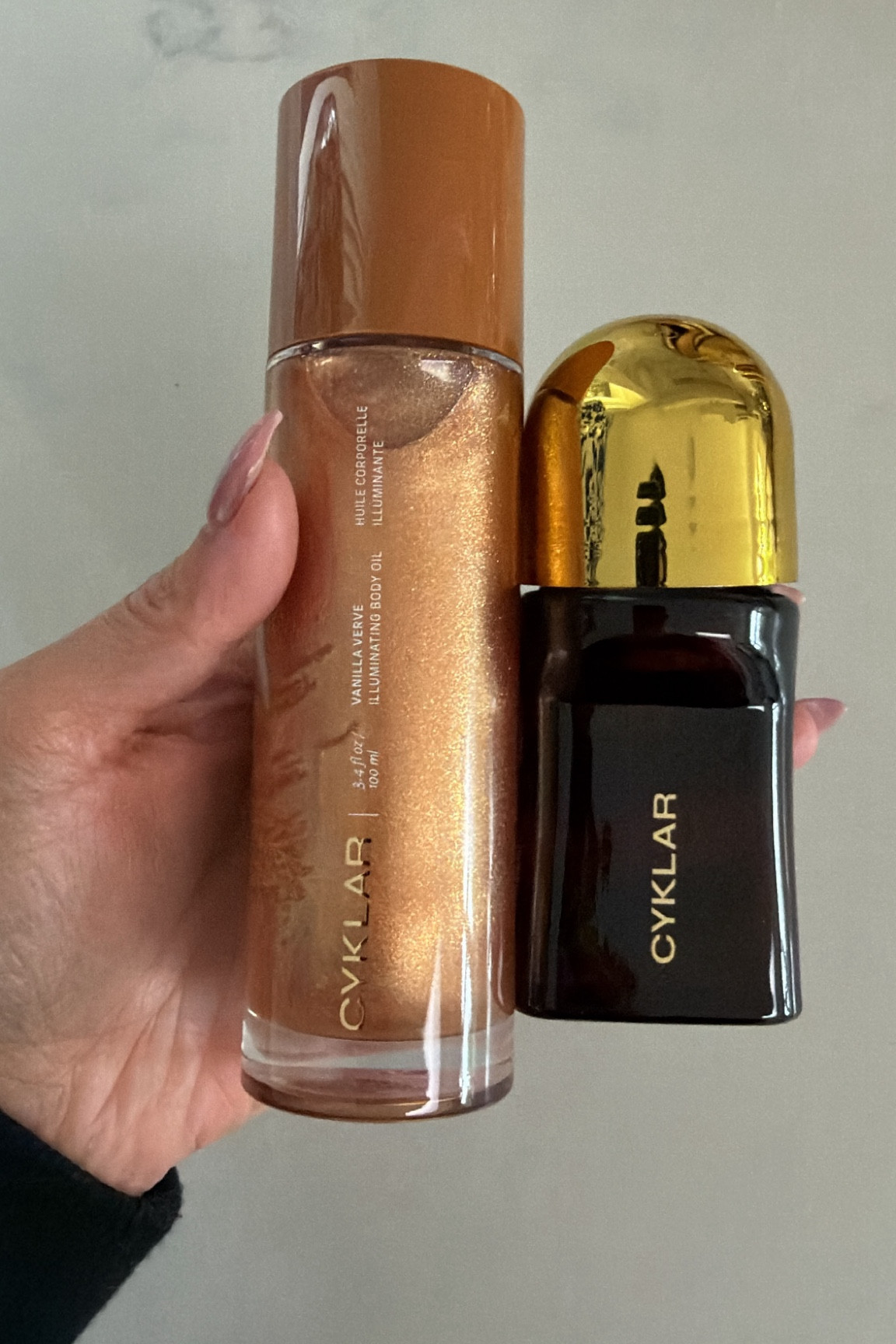 These smell SO good!! Vanilla shimmer body oil, santal deodorant, new arrivals, beauty, luxury.

#LTKBeauty #LTKmorningroutine
