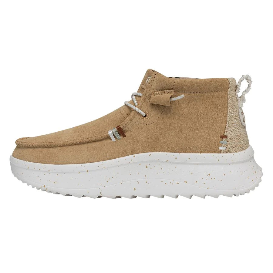 Wendy Peak Hi Suede | HEYDUDE
