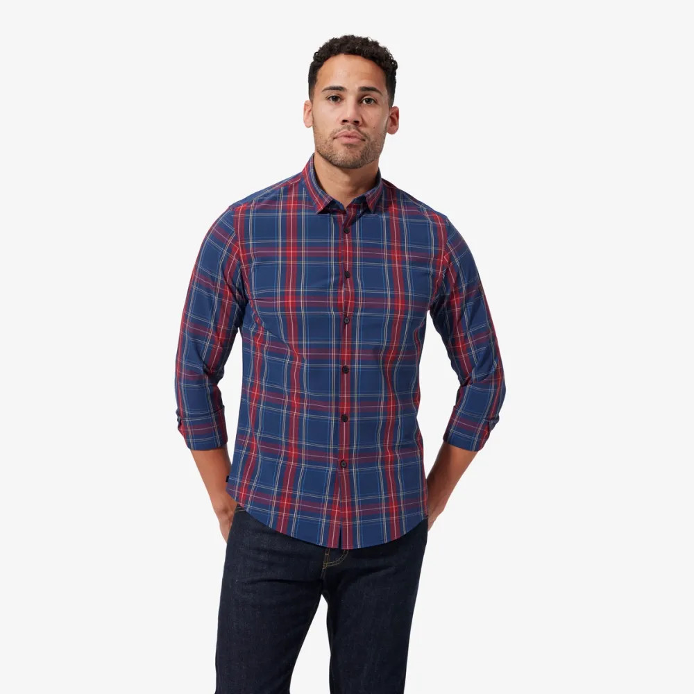 Leeward No Tuck Dress Shirt | Mizzen + Main