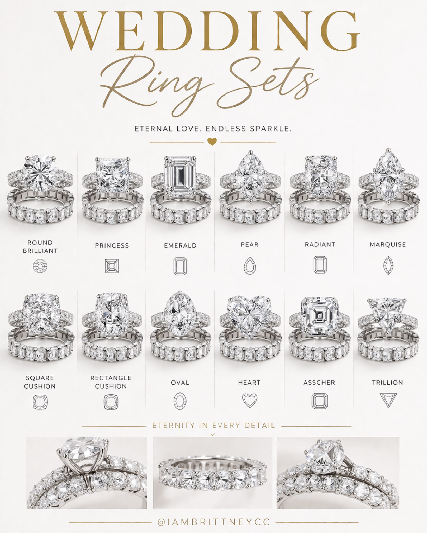 Internity Band Wedding Ring Set

#LTKWedding