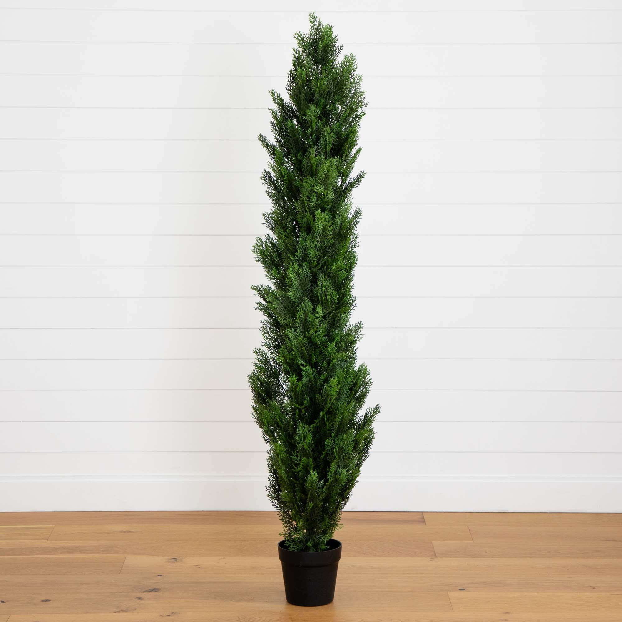 6' Mini Cedar Pine Tree (Indoor/Outdoor) | Nearly Natural | Nearly Natural