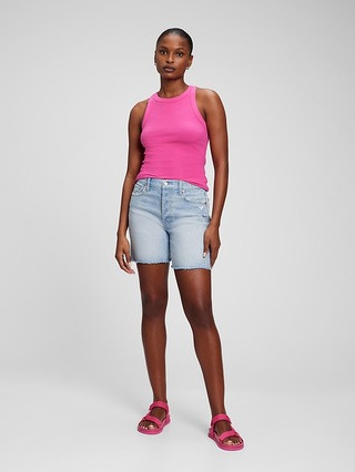 Rib Halter Tank Top | Gap (US)