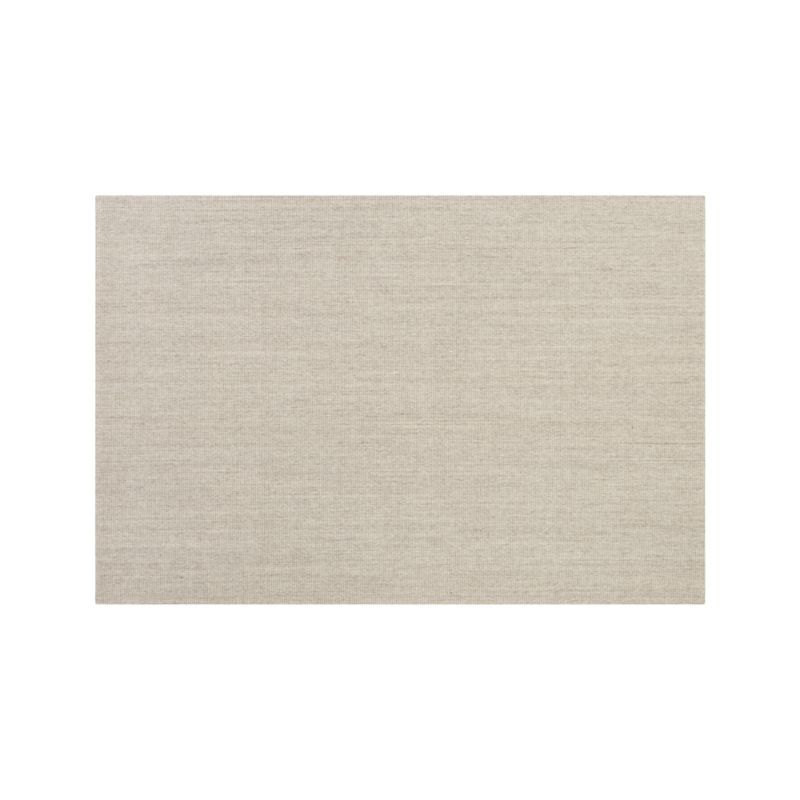 Sisal Linen 5x8' Rug + Reviews | Crate and Barrel | Crate & Barrel