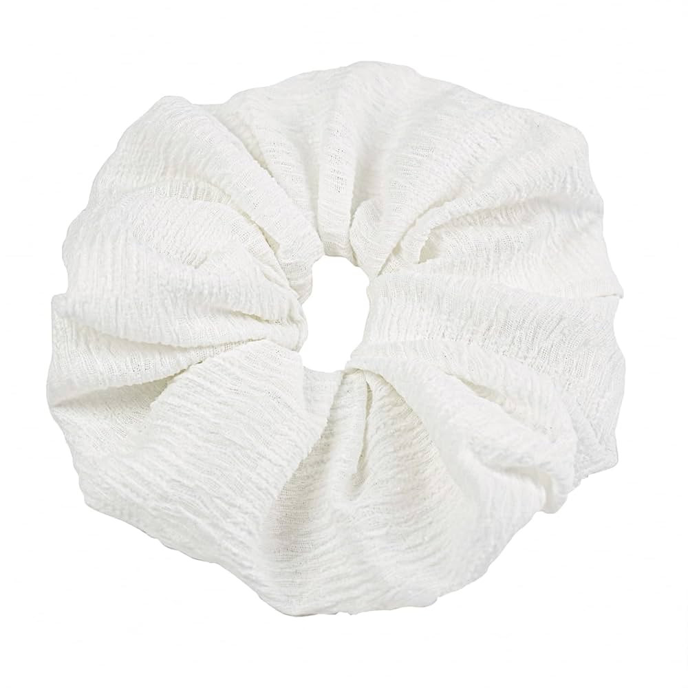 Hair Scrunchies for Women, Large Elastic Hair Ties for Thick Thin Hair, Classic Hair Bobbles Pony... | Amazon (US)
