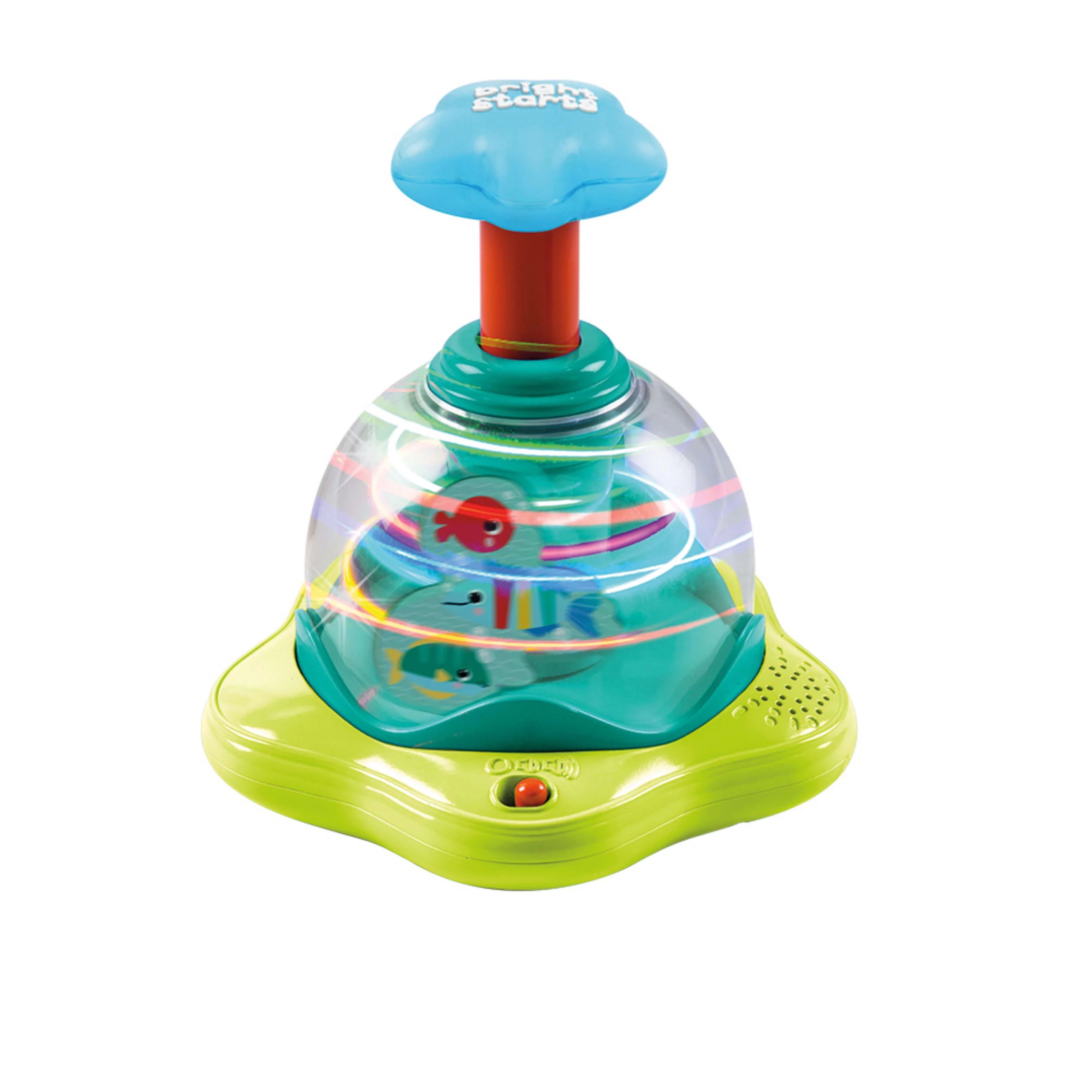 Bright Starts Press & Glow Spinner Electronic Learning Toy | Walmart (US)